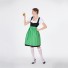 German Munich Bavaria Cosplay Costume Traditional Ethnic Carnival Performance Stage Maid Dress