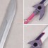 Magical Girl Lyrical Nanoha Signum Sword with Sheath PVC Cosplay Props