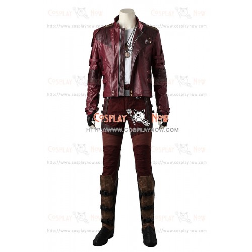 Guardians of the Galaxy Cosplay Peter Quill Star-Lord Costume