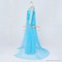 Frozen Cosplay Princess Elsa Costume Blue Dress