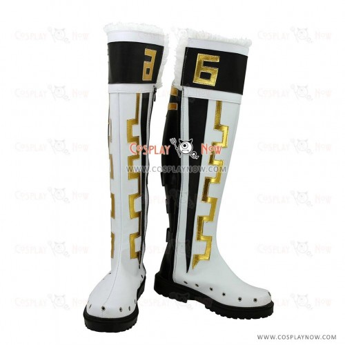 Dynasty Warriors Cosplay Shoes Guan suo Boots