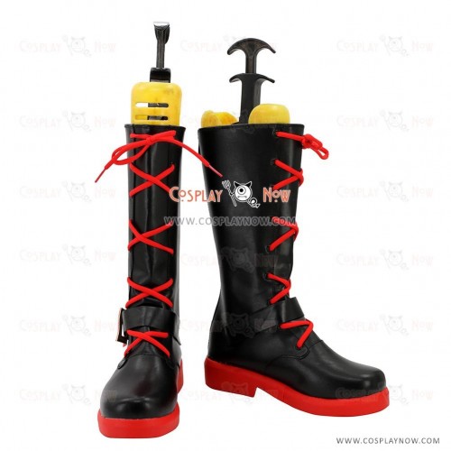 RWBY Cosplay Shoes Red Trailer Ruby Rose Boots