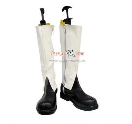 Black Butler Cosplay Shoes Ciel White Boots 