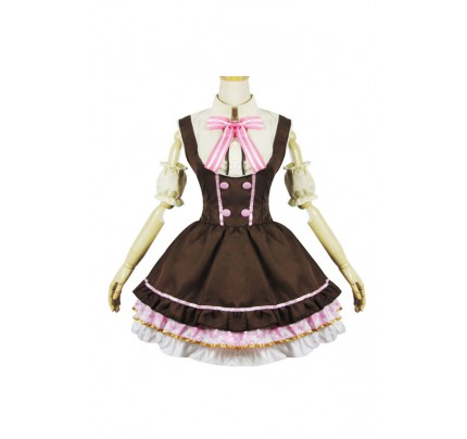 Love Live Cosplay Nico Yazawa Maid Dress Costume