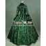 Victorian Lolita Georgian Reenactment Gothic Dress Green