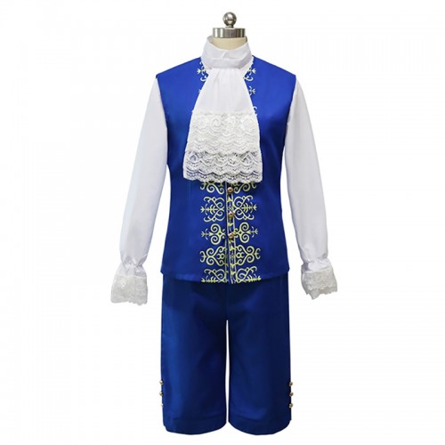 Beauty and the Beast Cosplay Prince Costume Uniform