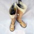 Gold Macross Frontie Cosplay Shoes Ranka Lee Boots