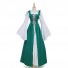 Square Collar Medieval Renaissance Vintage Dress Christmas