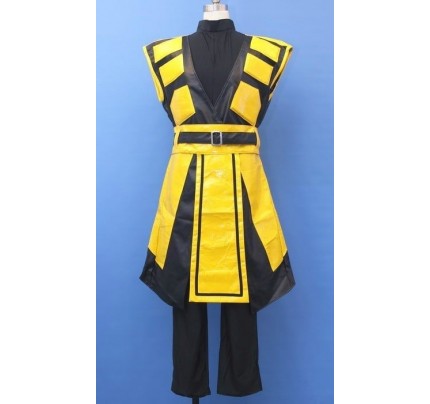 Mortal Kombat Scorpion Cosplay Costume