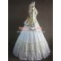 Civil War Satin Jacket Gown Dress Wedding Dress