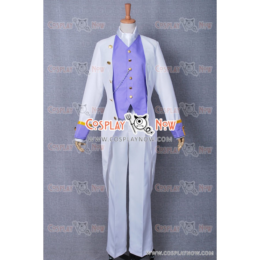 White Butler Angela And Ash Costume For Black Butler Kuroshitsuji Cosplay Tuxedo