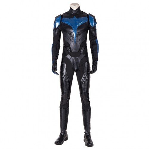 Titans Cosplay Nightwing Costume Combat Uniform
