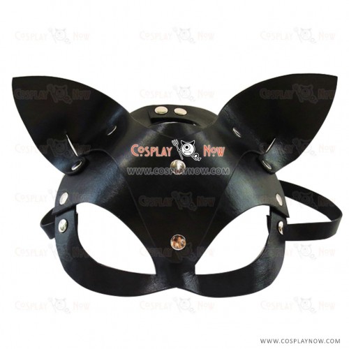 Batman Cosplay Catwoman Mask with BDSM willow