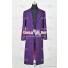 Batman Cosplay The Joker Costume Purple Trench Coat
