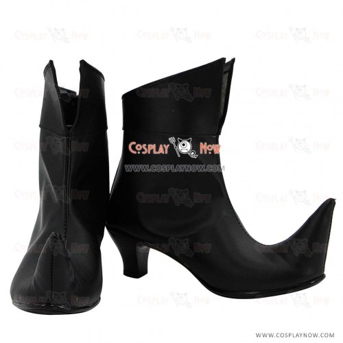 Amnesia Cosplay Orion Black Short Boots