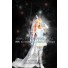 Macross Frontier Cosplay Sheryl Nome Costume Wedding Dress