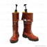 Final Fantasy VII Cosplay Shoes Cloud Strife Brown Boots