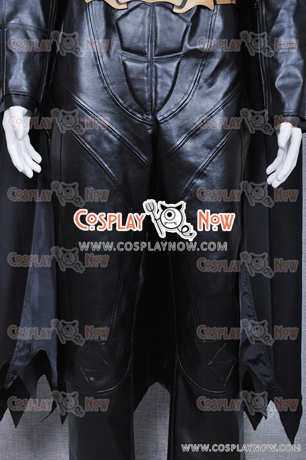 Batman Cosplay Black Leather Costume