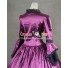 Marie Antoinette Victorian Gothic Ball Gown Purple Wedding Dress Costume