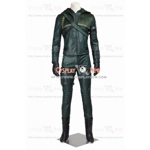 Green Arrow Season 3 Cosplay Oliver Queen Costume