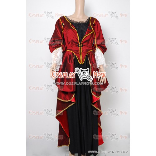 Pirates Of The Caribbean Elizabeth Swann Cosplay Costume