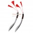 BLACK LAGOON Shenhua Double Swords PVC Cosplay Props