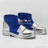 Fate Stay Night Lancer Silver & Blue Cosplay Shoes