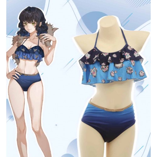 Demon Slayer Inosuke Hashibira Swim Cosplay Costume